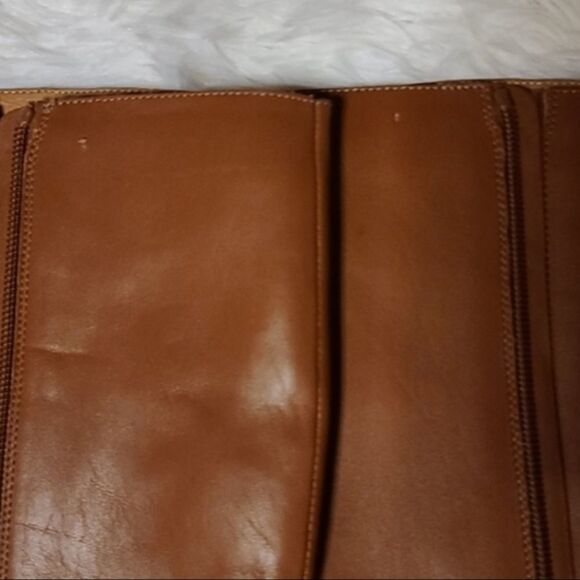 J. Crew Cognac Leather Riding Boots 5.5 - Picture 7 of 9